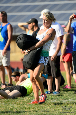 Femme Fit 2013, Event 5: Sandbag Final